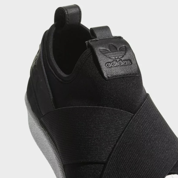 adidas Originals Superstar Slip On Strap Black - Picture 8 of 8
